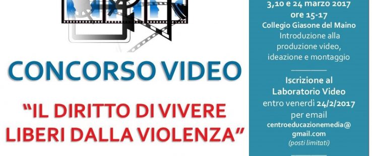 Concorso video: Il diritto di Vivere liberi/libere dalle violenze – bando